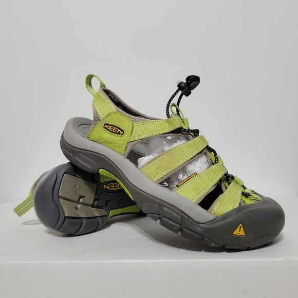 Keen Newport Green Sport Fisherman Women Drawstring Sandal SM 0308 Size 6.5 - Picture 1 of 8